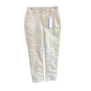 Indigo Rain Cream Side Pocket Jeans Sz 0 NWT